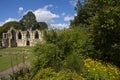 St. Mary's Abbey Ruins in York Royalty Free Stock Photo